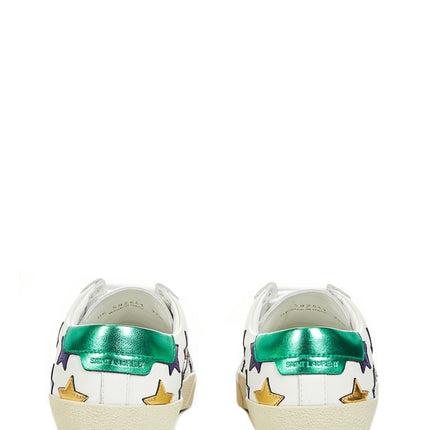 Men's Saint Laurent Court Classic SL06 White Sneakers