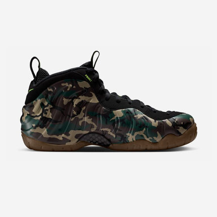 Men's Nike Air Foamposite Black and Multicolor Shoes