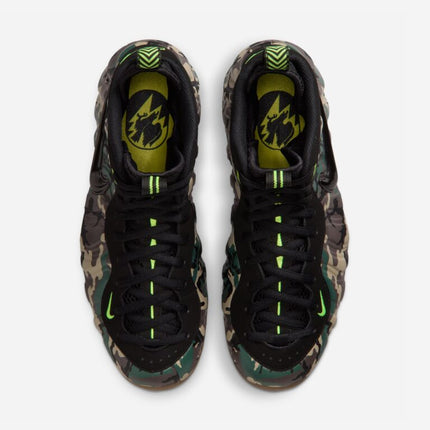 Men's Nike Air Foamposite Black and Multicolor Shoes