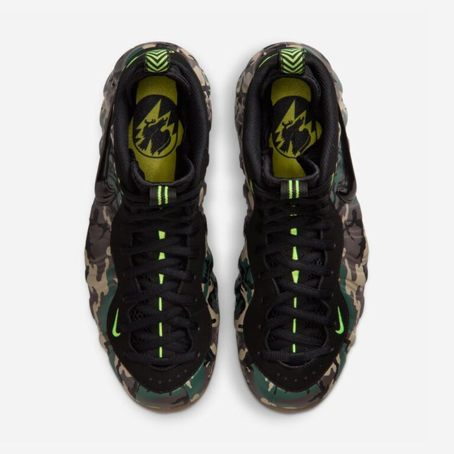 Men's Nike Air Foamposite Black and Multicolor Shoes