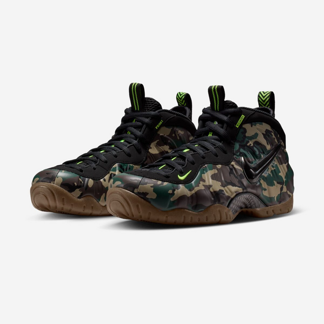 Men's Nike Air Foamposite Black and Multicolor Shoes
