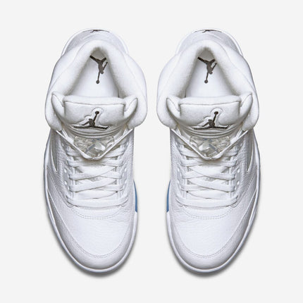 Men's Air Jordan 5 'White Metallic' Shoes