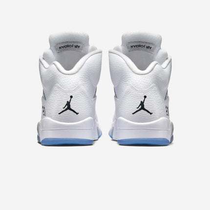 Men's Air Jordan 5 'White Metallic' Shoes