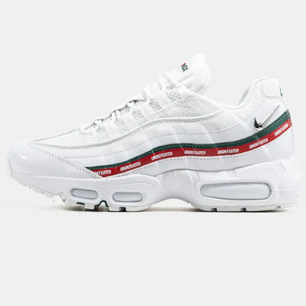 Men's  Nike Air Max 95 White Red Shoes