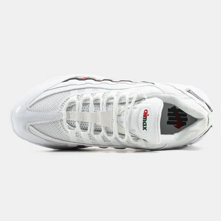 Men's  Nike Air Max 95 White Red Shoes