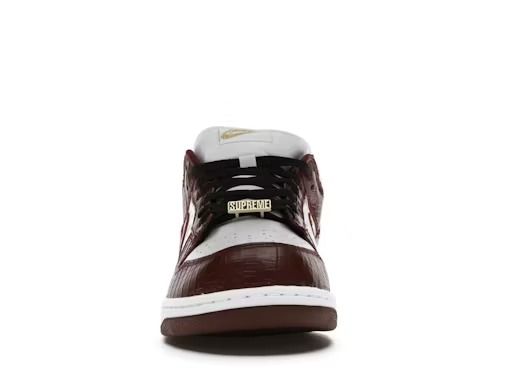 Men's Nike SB Dunk Low x Supreme Stars Brown Shoes