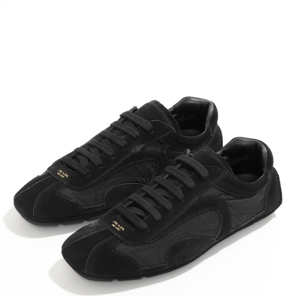Men's Prada Montecarlo Re-Edition 2005 Leather Black Sneakers