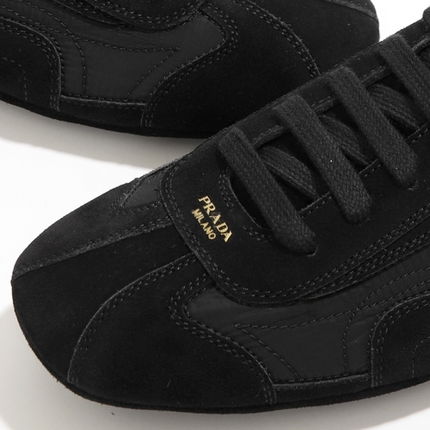 Men's Prada Montecarlo Re-Edition 2005 Leather Black Sneakers