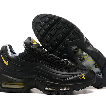Men's Corteiz x Nike Air Max 95 Black Honey Shoes