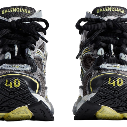 Men's Balenciaga Runner Grey Yellow Shoes