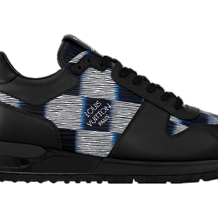 Men's Louis Vuitton Run Away Damier Black Sneakers