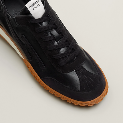 Men's Hermes Jet Black Sneakers