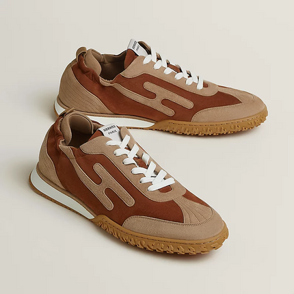 Men's Hermes Jet Gold Power Sneakers