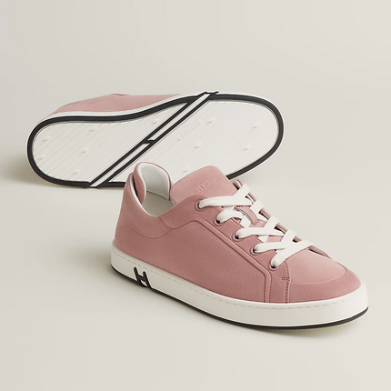Men's Hermes Rose Aquarelle Sneakers