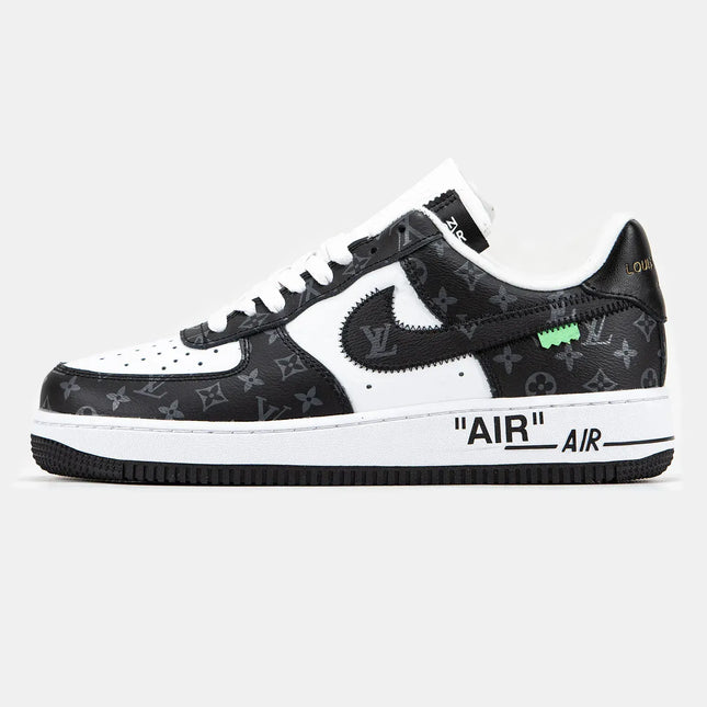 Men's Nike Air Force 1 Low Vuitton White Grey Shoes