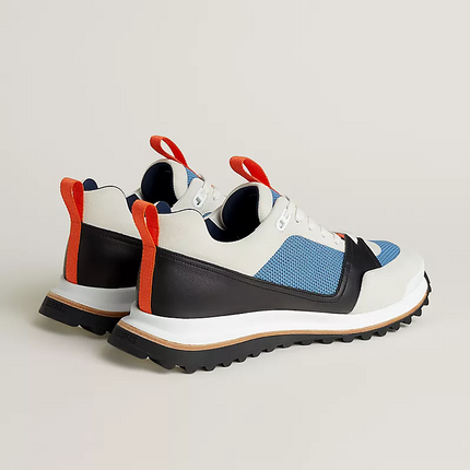 Men's Hermès Bouncing Multicolored Blue Sneakers
