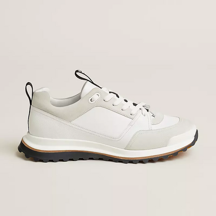 Men's Hermès Bouncing White Sneakers