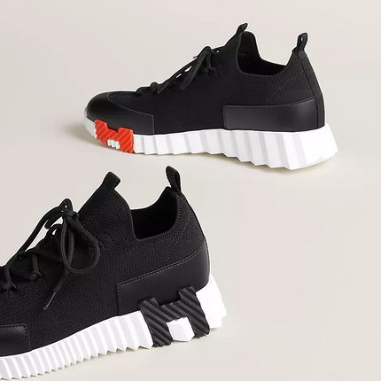 Men's Hermès Bouncing Multicolored Black Sneakers