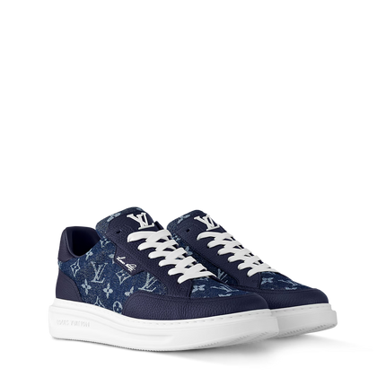 Men's Louis Vuitton Beverly Hills Blue Sneakers