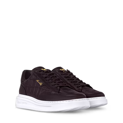 Men's Louis Vuitton Beverly Hills Trainer Moka Sneakers