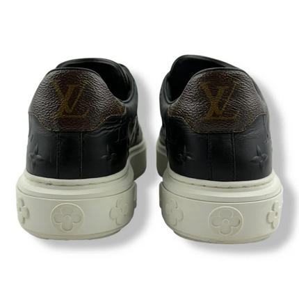 Men's Louis VuittonTime Out Black Monogram Sneakers