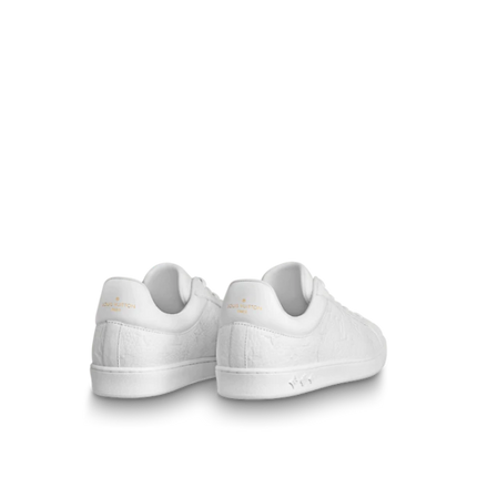 Men's Louis Vuitton Luxembourg Trainer White Sneakers