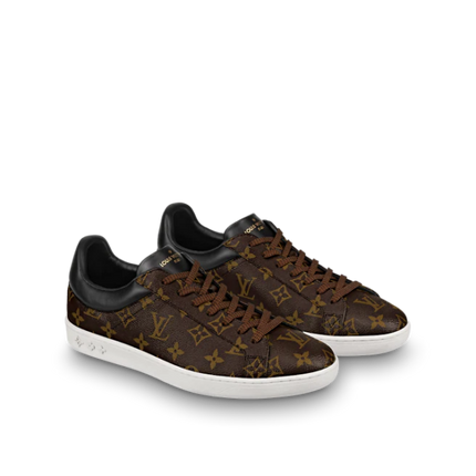 Men's Louis Vuitton Luxembourg Trainer Brown Sneakers