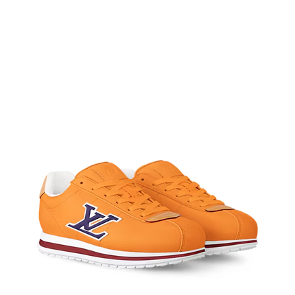 Men's Louis Vuitton BUTTERSOFT Orange Sneakers