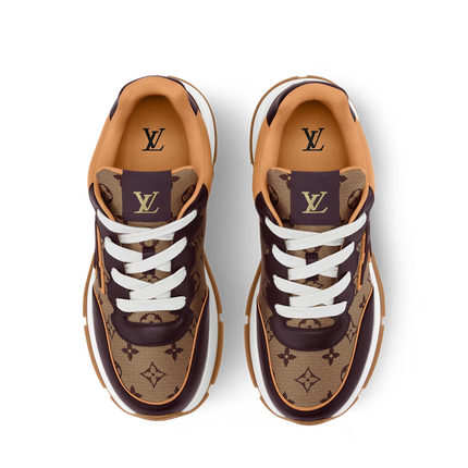 Men's Louis Vuitton Beverly Hills Brown Sneakers