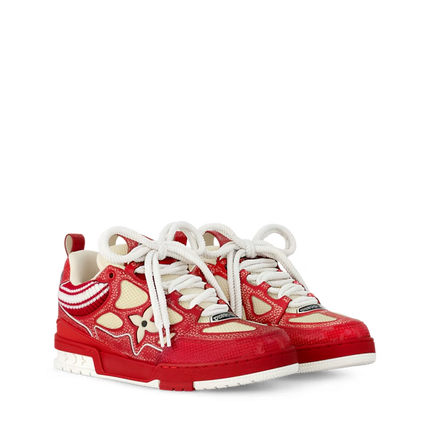 Men's Louis Vuitton Skate Red Sneakers