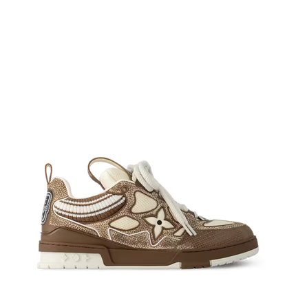 Men's Louis Vuitton Skate Brown Sneakers