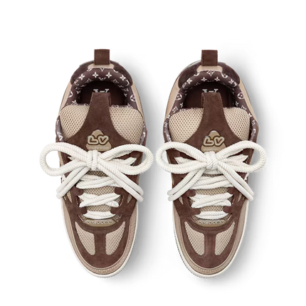 Men's Louis Vuitton Skate Marron Sneakers