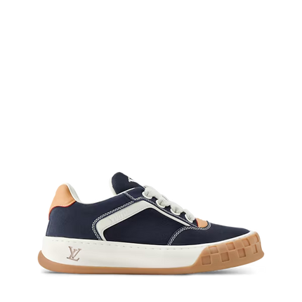 Men's Louis Vuitton Tilted Marine Blue Sneakers