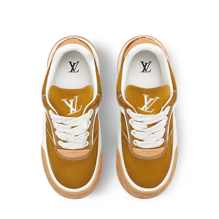 Men's Louis Vuitton Tilted Cognac Sneakers