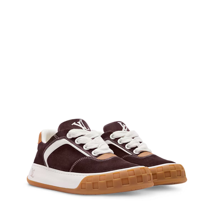 Men's Louis Vuitton Tilted Brown Sneakers