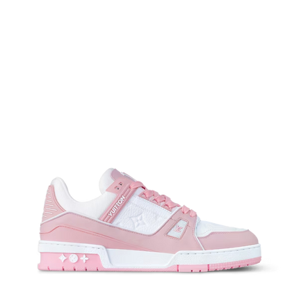 Men's Louis Vuitton Trainer Pink Sneakers