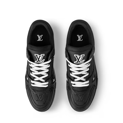 Men's Louis Vuitton Trainer Black Sneakers