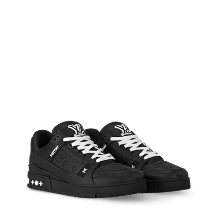 Men's Louis Vuitton Trainer Black Sneakers