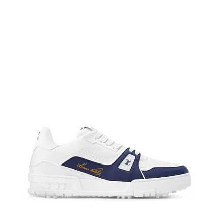 Men's Louis Vuitton Trainer Blue Sneakers