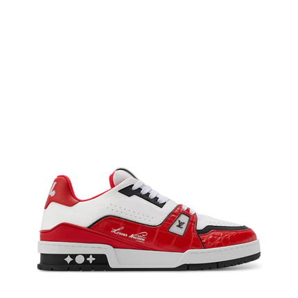 Men's Louis Vuitton Trainer Red Sneakers
