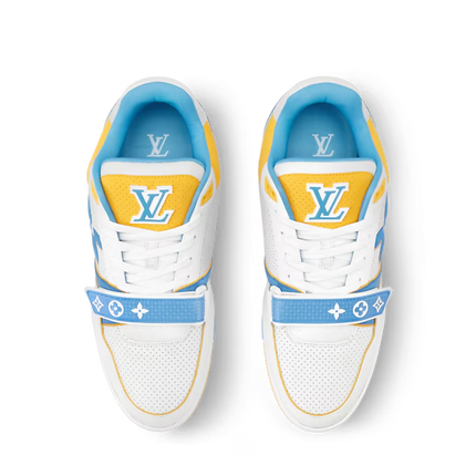 Men's Louis Vuitton Trainer Blue Sneakers