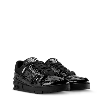 Men's Louis Vuitton Trainer Black Sneakers
