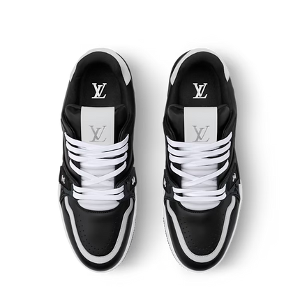 Men's Louis Vuitton Trainer Black Sneakers