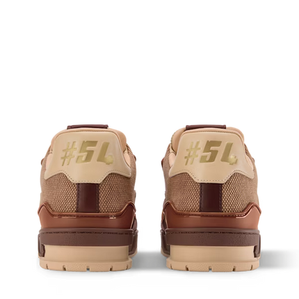 Men's Louis Vuitton Trainer Brown Sneakers