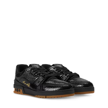 Men's Louis Vuitton Trainer Black Sneakers