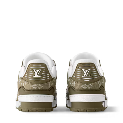 Men's Louis Vuitton Trainer Khaki Sneakers