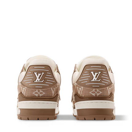 Men's Louis Vuitton Trainer Brown Sneakers