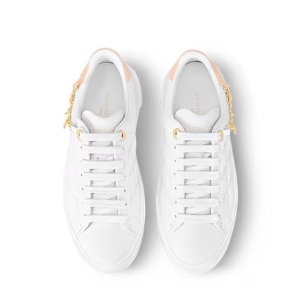 Men's Louis Vuitton Time Out White Sneakers