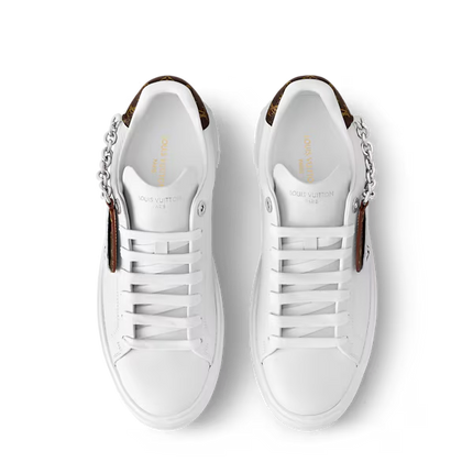 Men's Louis Vuitton Time Out White Sneakers