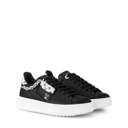 Men's Louis Vuitton Time Out Black Sneakers